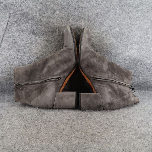 Vince Shoes Womens 9 Booties Fashion Suede Blakely Block Heel Classic Ankle Boot - Picture 10 of 15